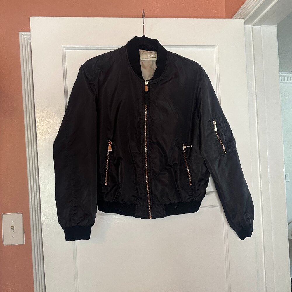 Zara Bomber Jacket - Size Medium